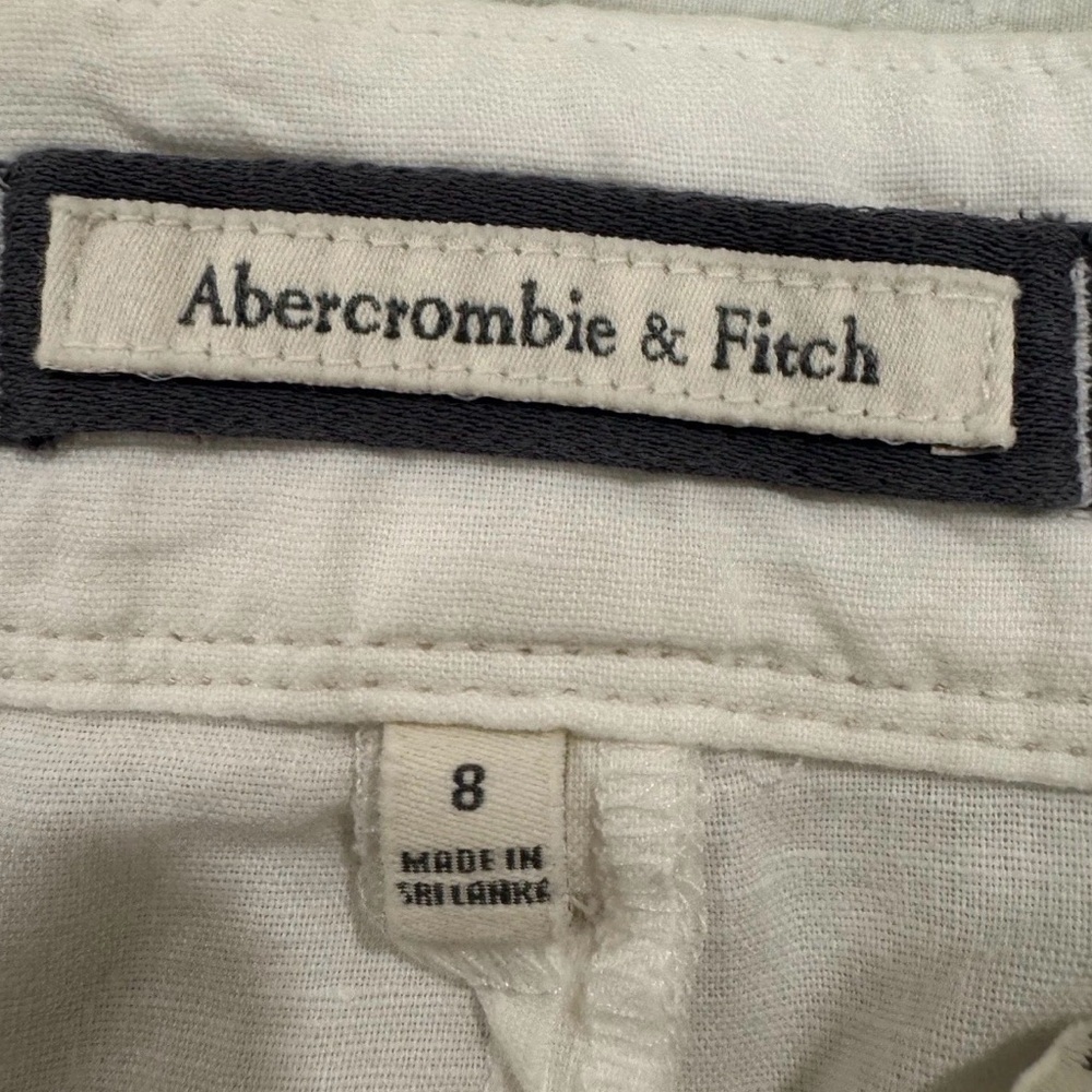 abercrombie fitch Y2K Cargo Micro Skirt Belted Low Rise Preppy Academia 8 - Picture 4 of 5